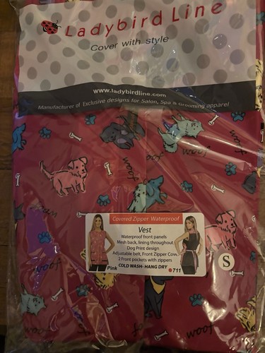 Ladybird line pink dog design - pink,