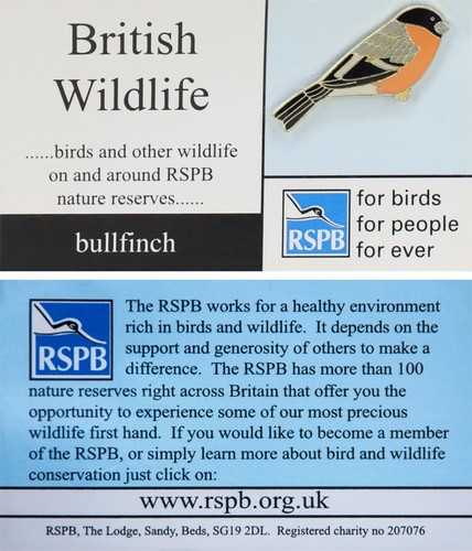 Rspb pin badge fbfpfe - fbfpfe, birds