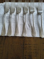Six Vintage Dinner Forks