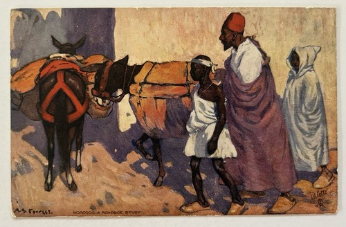 Vintage tuck oilette postcard - tuck,