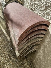Roof Tiles Half Round Ridge (4 new, 5 old)