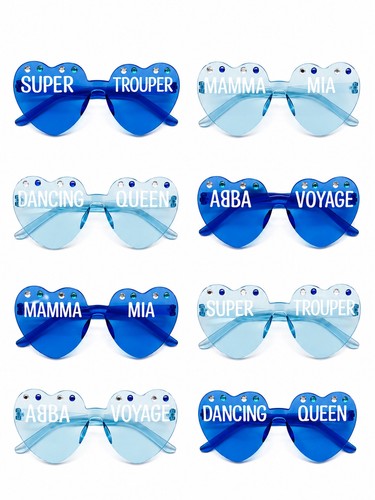 Mamma mia abba themed heart - mamma,
