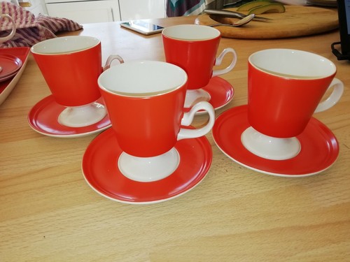 Carton ware vintage tea cups - vintage,