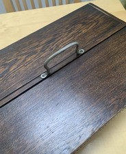 Vintage Antique Oak Cutlery