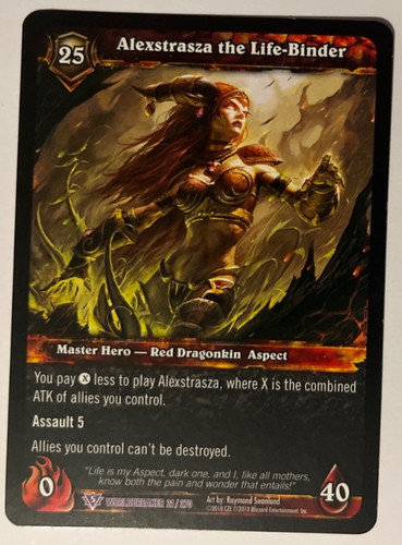 Wow tcg alexstrasza the - tcg, 1x
