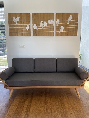 Restored vintage ercol daybed - restored,