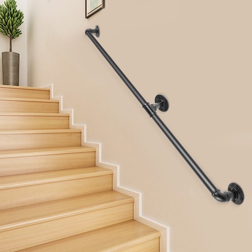 Pipe stair handrail banister - handrail,