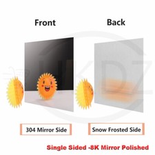 8K Mirror Polished Stainless