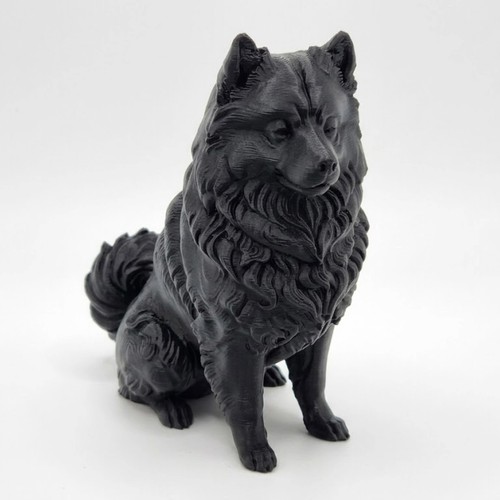 Samoyed dog sculpture home - dog,