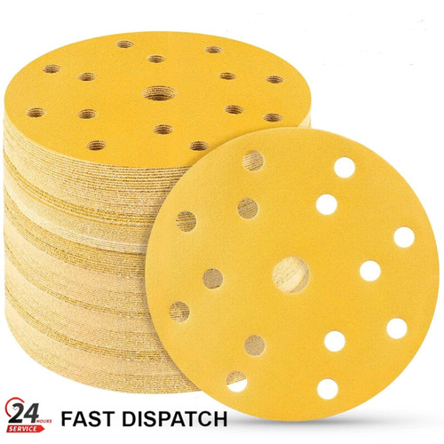 150mm sanding discs - da,