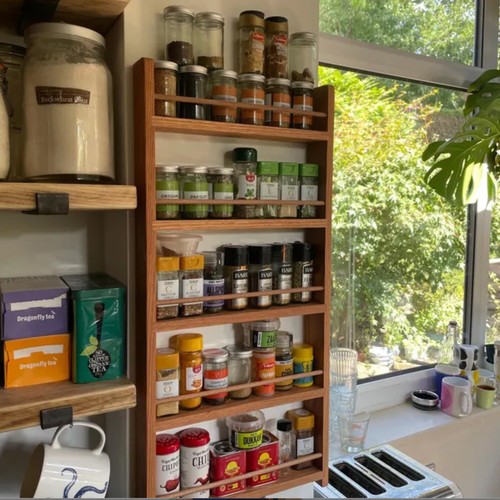 Solid oak spice - oak, rack