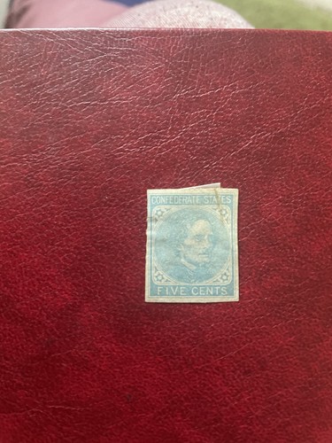 Confederate states csa 5c - confederate,