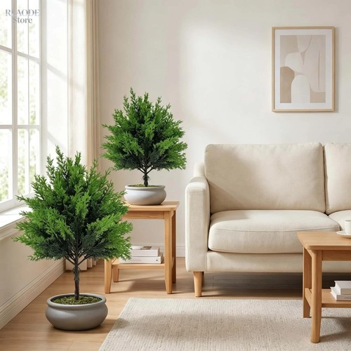 2pcs artificial pine - 2pcs,