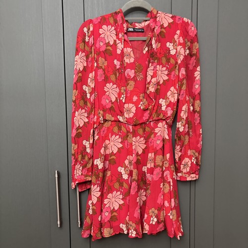 Zara floral print dress - zara,
