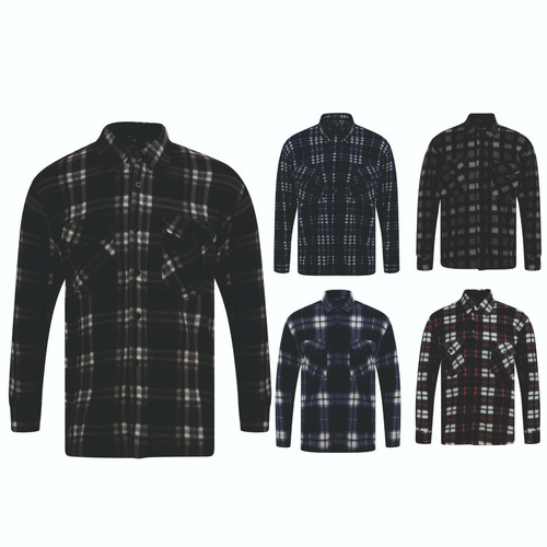Mens fleece shirt - fleece, lumberjack