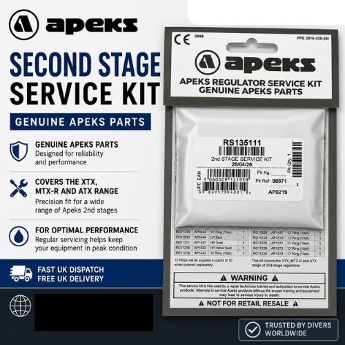 Apeks service kit - -, genuine-