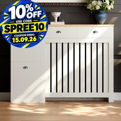 Radiator cover cream - cover, modern