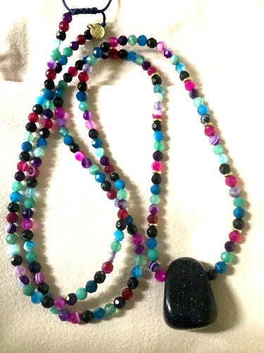 Lola rose blue goldstone - rose,