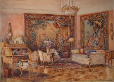 Tapestry Room Interior -