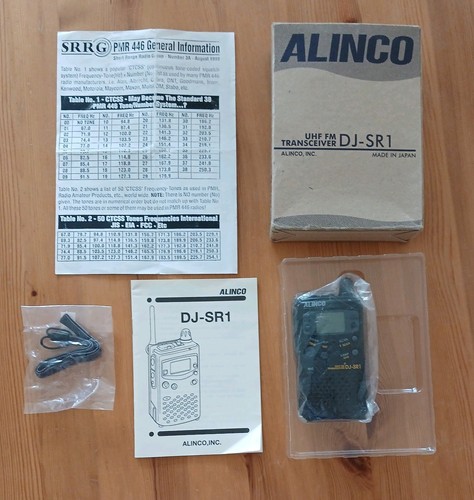 New opened alinco - opened,