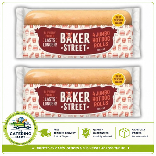 Jumbo hot dog - dog, rolls