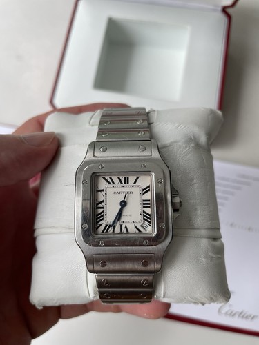Cartier santos white men - white, men's
