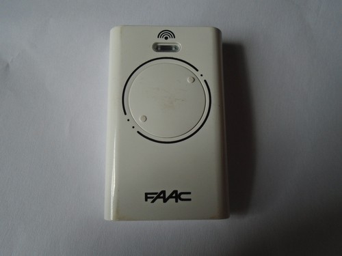 Faac programmable garage door - programmable,