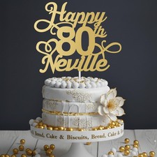 Personalised Cake Topper Happy