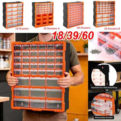 Multi drawers parts - drawers, organiser