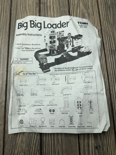 Vintage tomy big loader - vintage,