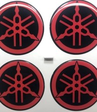 4pcs. Sticker Yamaha logo for