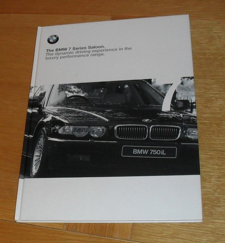 Bmw series e38 hardback - 7,