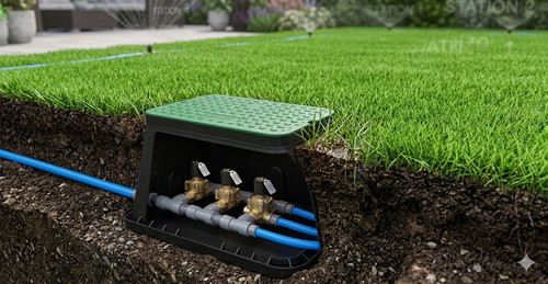 Irrigation valve box - valve, standard