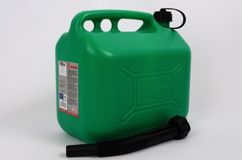 Hilka 10l green plastic - 10l, fuel