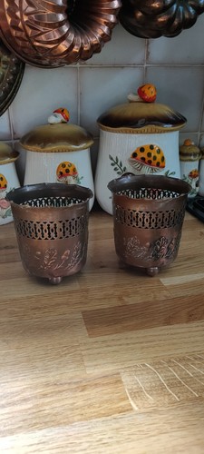 Copper pots acorn - s,