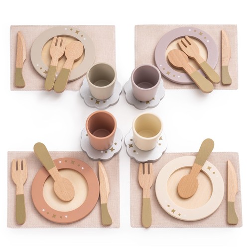 Robotime play kitchen - kitchen, dishes