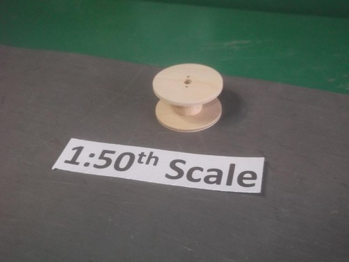 Wooden model truck - model, 1:50th