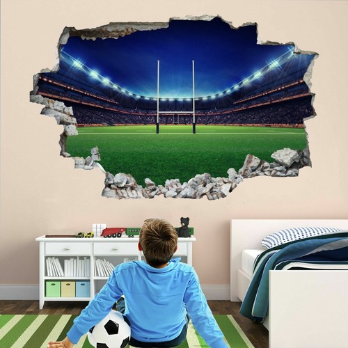 Rugby stadium wall art - wall,