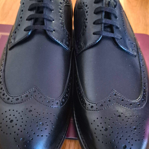 Clarks men black leather - men's,