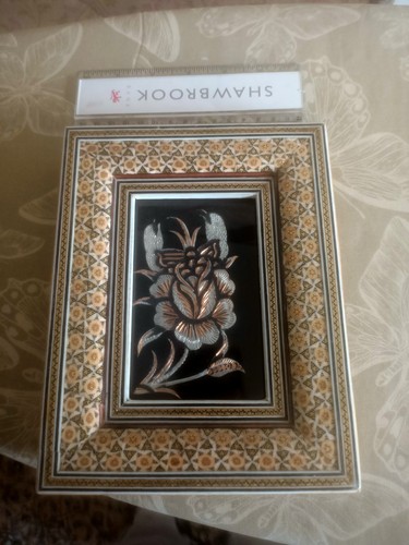 Persian copper silver picture - persian, copper/silver