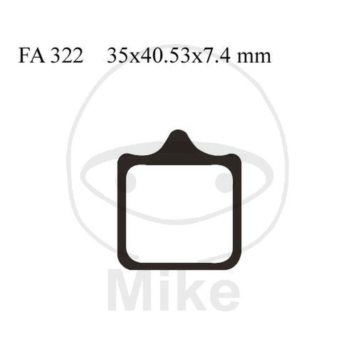 Pairs brake pads ebc - 2,