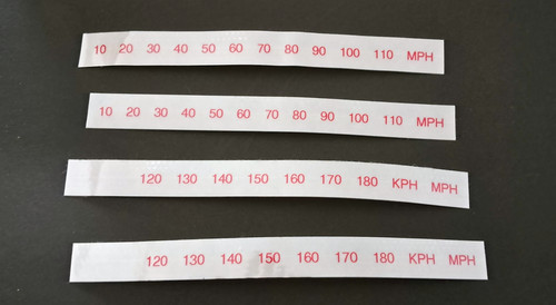 Speedometer speedo kit overlay - speedo,