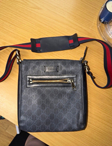 Gucci monogram black canvas - gg,