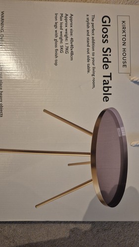 Brushed gold stylish iron - brushed,