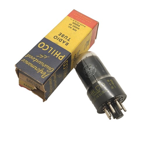 Philco vintage vacuum - vintage, tube
