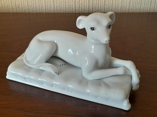 Antique porcelain recumbent - antique,