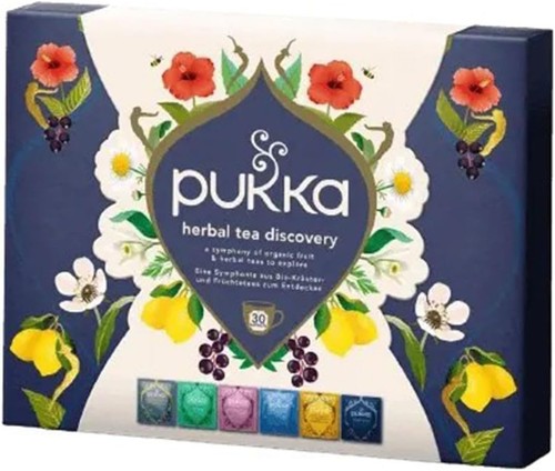 Pukka herbs discovery tea box - discovery,