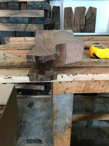 Turkish walnut gunstock blank - turkish,