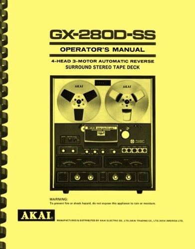 Akai 280d reel - to,
