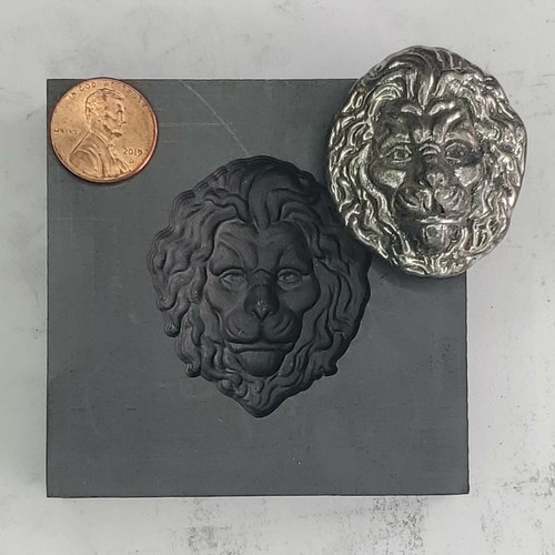 Med lion graphite ingot - lion,